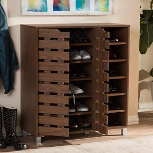 Vendita calda mobili in legno per la casa di esposizione <span class=keywords><strong>scarpiera</strong></span> armadietti armadietto di stoccaggio - Product Image 4