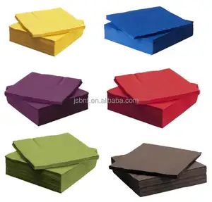 Serviettes de Table en coton, lot de pièces, réglables, bon marché, colorés