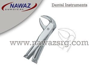 Forceps d'extraction dentaire Fig86, manuel, en acier inoxydable de haute qualité, certifié CE, instruments dentaires avec logo personnalisé - Product Image 2