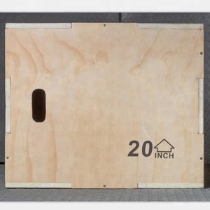 Boîte de saut 3 en 1 en bois durable pour salle de sport à domicile - Product Image 2