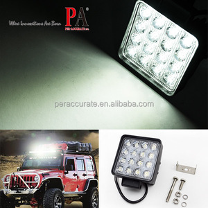 หลอดไฟตัดหมอกสำหรับรถบรรทุกรถยนต์48W,ไฟหน้าบาร์ไฟทำงานออฟโรด4x4 - Product Image 4