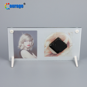 <span class=keywords><strong>Cadre</strong></span> photo en <span class=keywords><strong>verre</strong></span> artisanal pour saké BL-11, <span class=keywords><strong>cadre</strong></span> photo vierge pour sublimation, horloge en <span class=keywords><strong>verre</strong></span>, <span class=keywords><strong>cadre</strong></span> photo <span class=keywords><strong>personnalisé</strong></span> avec horloge, cadres vierges - Product Image 4