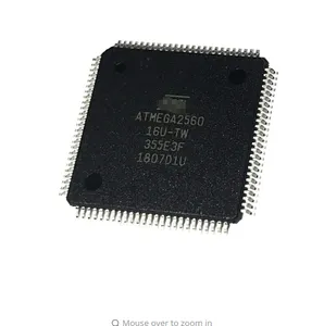 ATMEGA2560 LQFP100 MCU 8-poco ATmega AVR RISC 256KB Flash 5V 100-Pin TQFP bandeja ATMEGA2560-16AU