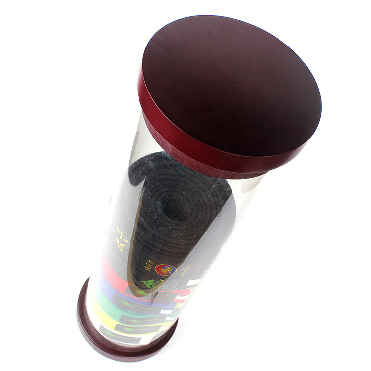 Фабричная Высококачественная витрина для тхэквондо на заказ, цилиндрическая витрина для боевого искусства, кейса для каратэ