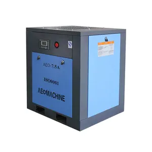 Made In China High Performance 5.5KW 7.5HP Industrial Screw Air Compressor