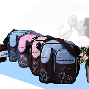 Chinese manufacture good price and low MOQ shopping mummy diaper bag