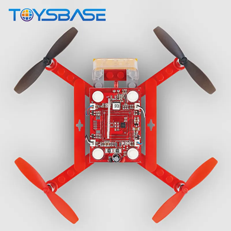 Building Block Kits RC Quadcopter Intelligent DIY Toy Mini Drone Motor