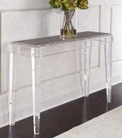 PMMA Acrylique Console OFFRE SPÉCIALE LUXE Moderne Salon Meubles Meubles De Maison
