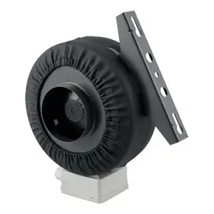 FENGDA 4 inç 190 CFM Inline kanal Fan havalandırma Fan havalandırma fanı büyümek çadır için ETL sertifikalı