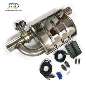 Silenciador de escape de carro de alto desempenho, novo estilo, com válvula de controle remoto eletrônico - Product Image 3