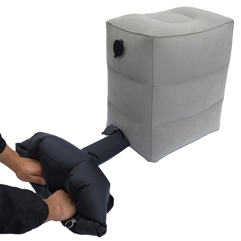 Новинка 2019, многофункциональный беспорядок из пвх + поплавок, регулируемая офисная подставка для ног под столом