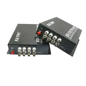 CCTV Products 4 in 1 HD Video Multiplexer/Fiber optic video Converter/8channel video