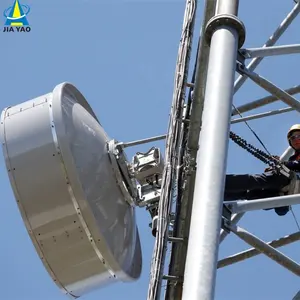 תמיכה עצמית חם לטבול מגולוון טלוויזיה דיגיטלית מקלט סלולרי רדיו הטלקום wifi אנטנה משולש פלדה תורן מגדל