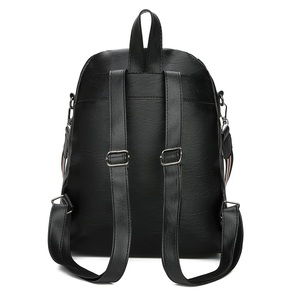Chine Fabricants personnalisé pas cher Réutilisable Loisirs noir pu sac à dos sac à <span class=keywords><strong>main</strong></span> pour dames - Product Image 3
