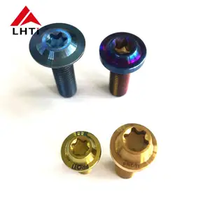 Vis à tête hexagonale en titane <span class=keywords><strong>Proti</strong></span> personnalisée M6 M8 Gr5 TC4 pour moto - Product Image 1