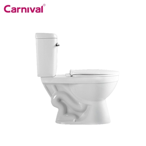 Trung Quốc Nhà cung cấp 'hiện đại thiết bị vệ sinh Ấn Độ gốm dual-tuôn ra hai mảnh <span class=keywords><strong>WC</strong></span> nhà vệ sinh tầng gắn S-trap cho khách sạn cho thoải mái - Product Image 3