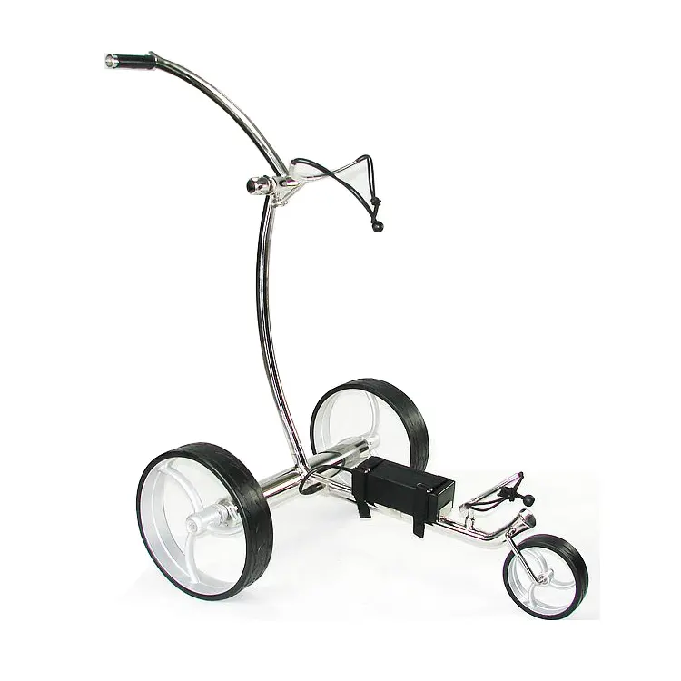 Hoge Prestaties Rvs Golf Lithium Batterij Trolley