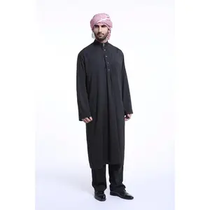 open button business long sleeves mens african kaftan