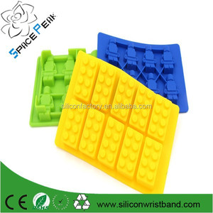 Grupos de moldes de silicona para Lego amantes. bandeja para hacer hielo, jalea, caramelo Brownie - Product Image 4