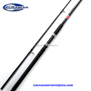 Canne à pêche spinning en fibre de verre 2 pièces pour brochet, <span class=keywords><strong>prix</strong></span> de gros le plus bas, 40-100g, 2.70m 9ft, pour pêche au brochet en lac, usine de Weihai - Product Image 6