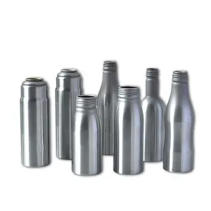 Botes de aerosol de aluminio vacíos, hechos en china, fabricación de fábrica
