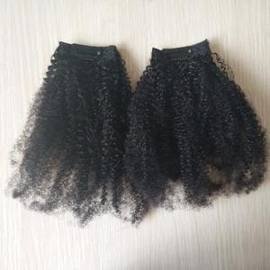 Pince à <span class=keywords><strong>cheveux</strong></span> mongoliens crépus et bouclés, 100% vierges, non traités, offre d'usine, meche - Product Image 3