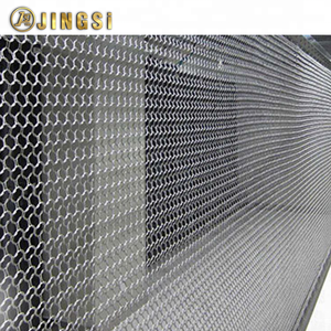 Thép không gỉ chuỗi mail Vòng lưới cho phân vùng tường tốc độ cao mở rộng kim loại Khắc Máy ép trái cây Sàng thép không gỉ - Product Image 6