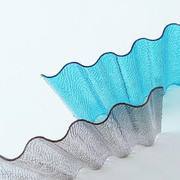Panneau d'apet pour animaux de compagnie, toit ondulé de couleur bleu vert blanc marron gris, toit ondulé plié au lieu de polycarbonate