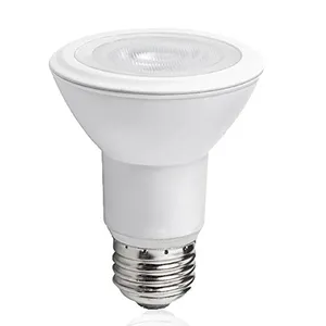 Lâmpada plástica regulável de led 8w, par20