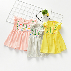 Appena nato Del Bambino Vestiti Della Ragazza di Estate Del Bambino Bambini Vestiti Floreali Con Le Immagini - Product Image 2