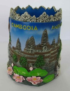 Bolígrafo de escritorio de poliresina de alta calidad, mejor precio, decoración de oficina de fábrica de Vietnam, escultura de estilo Viet para regalos - Product Image 4