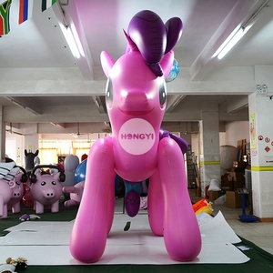 Poni de unicornio para fiesta de cumpleaños, juguete inflable de PVC, suministro directo de fábrica - Product Image 4