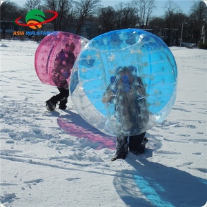 Ballon de football à bulles humain pour événement ou fête / Sport fou 100% TPU PVC Demi-couleur Ballon de sumo gonflable - Product Image 2