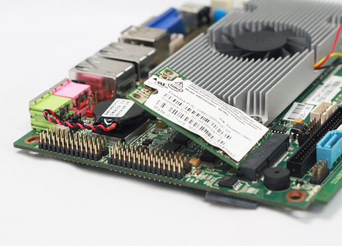 htpc mainboard low power fanless motherboard with Intel Atom D525/N550/N455 onboard processor,2 lans mini board for firewall