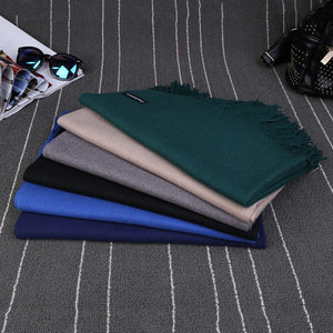 Autumn Winter Women's Fashion Scarf Custom Blend 70% <strong>Cashmere</strong> 30% <strong>Silk</strong> Stylish <strong>Shawl</strong> for Cold Weather - Product Image 6