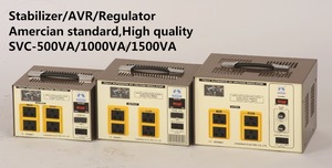 Stabilizer,ตัวควบคุมแรงดันไฟฟ้า SVC-500VA/0.5KVA,ความจุสูงสุด100%,คุณภาพสูง220V/110V,เต้าเสียบโรงงาน - Product Image 3