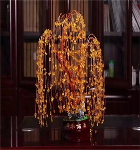 Árbol de citrino natural bonsái cristal amarillo árbol de <span class=keywords><strong>sauce</strong></span> <span class=keywords><strong>llorón</strong></span> para la decoración - Product Image 1