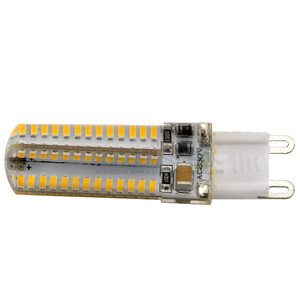 सिलिकॉन 3.5 डब्ल्यू जी 9 360 डिग्री छोटे एलईडी लाइट बल्ब ए 230/110v e14 बेस 3000k <span class=keywords><strong>80</strong></span> 280 ल्यूमेन - Product Image 6