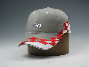 Ana Kap Yüksek Kaliteli Pamuk Yarış Kapaklar PU Kabartmalı 6-panel Yarış Kap Toptan - Product Image 4
