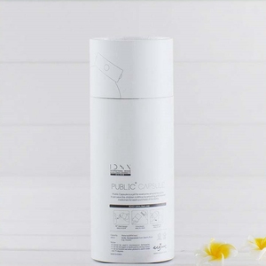 Custom order paper tube for 30ml bottle with spot UV Round cylinder white cardboard tubes packaging box