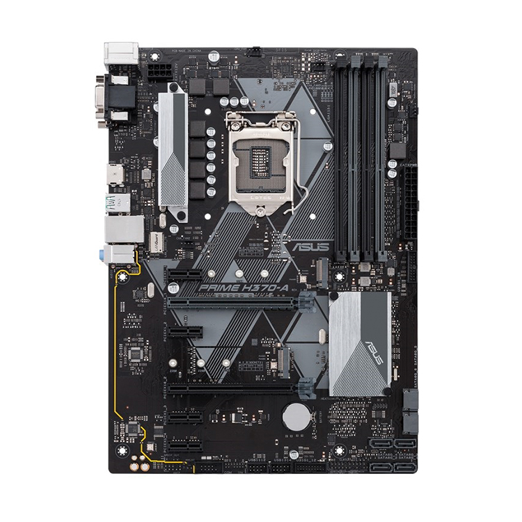 ASUS Intel PRIME H370-A 64GB Gaming Motherboard - LGA 1151 ASUS Intel PRIME H370-A 64GB Gaming Motherboard - LGA 1151