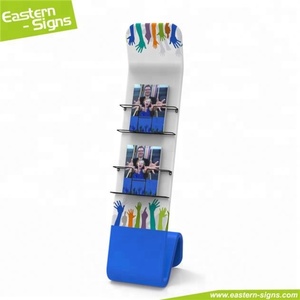 Espositore pubblicitario in alluminio all'ingrosso espositore per fiere espositore per brochure - Product Image 1