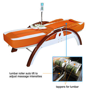 เตียงนวดหยกฟังก์ชั่นความร้อนเต็มตัว, เตียงนวดหินร้อนเตียงกลิ้งสบายสำหรับการพักผ่อน - Product Image 4