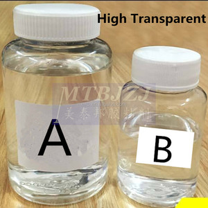 Résine époxy transparente liquide anti-jaunissement, colle AB pour revêtement de fleurs séchées, haute brillance, auto-nivelante, non toxique, résine cristalline - Product Image 5
