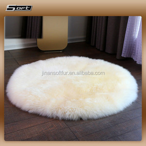 Alfombra de suelo de piel de oveja 100% de tamaño personalizado - Product Image 2