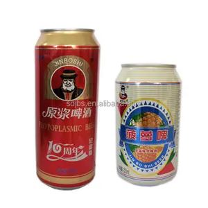 custom design printed empty Blank Aluminum Beer beverage pop Cans 473 500ml 1000ml Beer Cans with easy open lid
