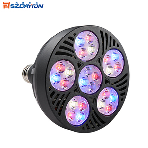 <span class=keywords><strong>Par30</strong></span> ספקטרום מלא 35w קטן ואט הוביל צמח לגדול אור 16*3w ip44 דירוג - Product Image 4