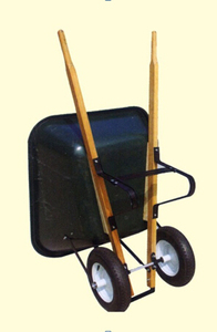 <span class=keywords><strong>Brouette</strong></span> à deux roues à <span class=keywords><strong>grande</strong></span> capacité avec poignée <span class=keywords><strong>en</strong></span> <span class=keywords><strong>bois</strong></span>, fabrication <span class=keywords><strong>en</strong></span> usine - Product Image 3