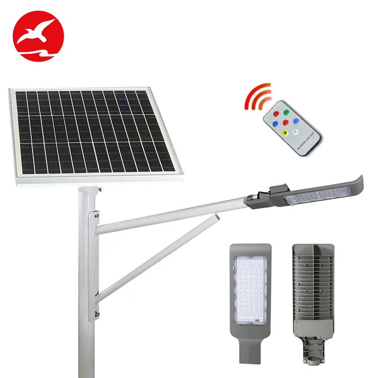 Flyinglighting control remoto inteligente 30 w llevó la luz de calle solar