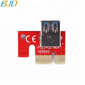 Ver 008S SATA kết nối điện PCI Express PCI-E 1X đến 16X Riser Card cho đồ họa Video Card - Product Image 3